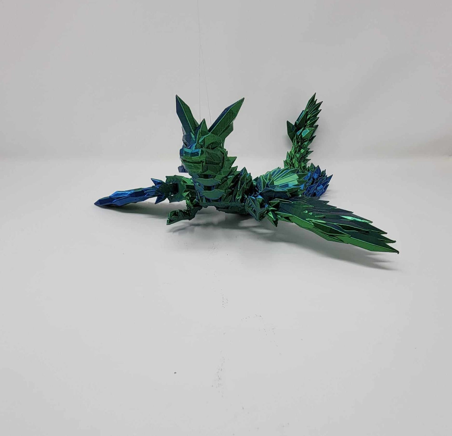 Enchanted Crystal Winged Dragon Figurine - BLB3D Printing