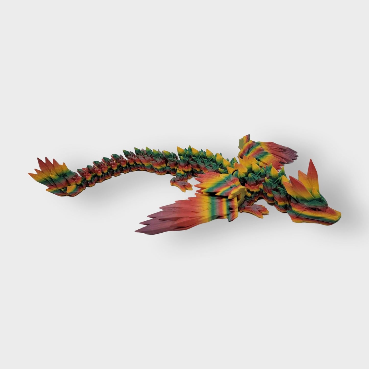 Enchanted Crystal Winged Dragon Figurine - BLB3D Printing