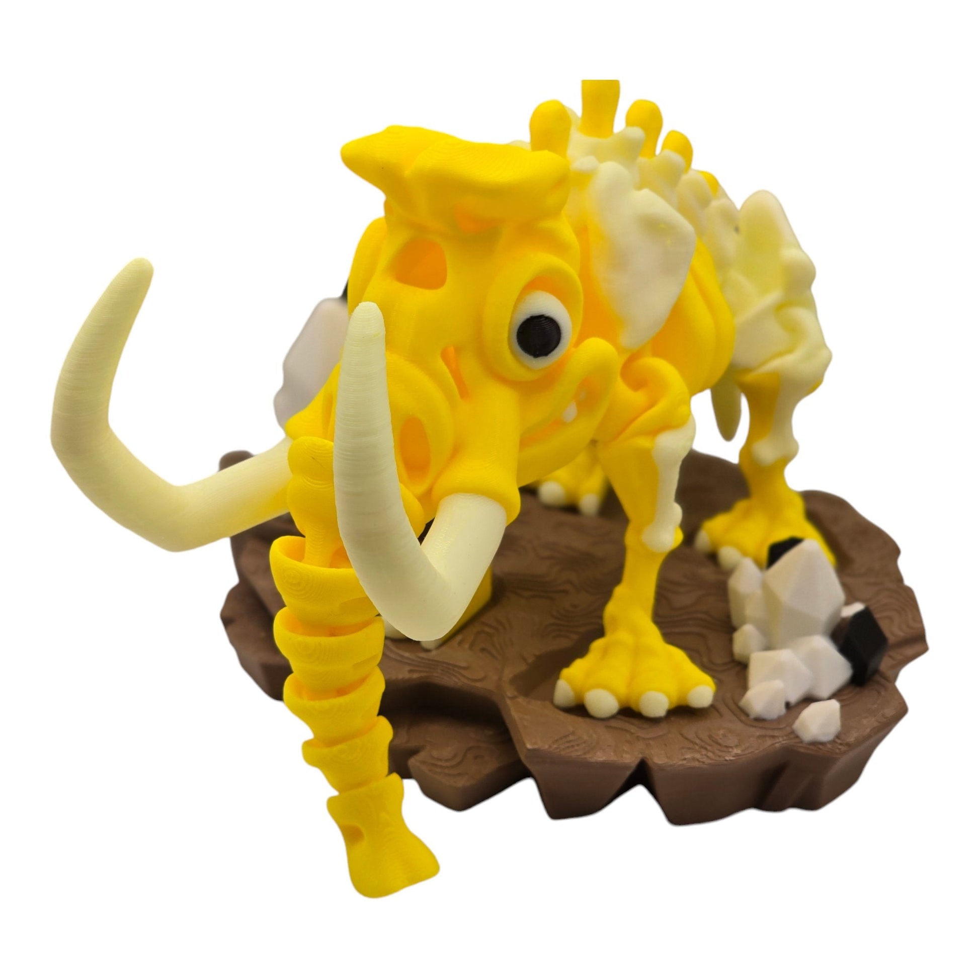 Mastodon Marvel: 3D Printed Prehistoric Skeleton by Flexi Factory - BLB3D Printing