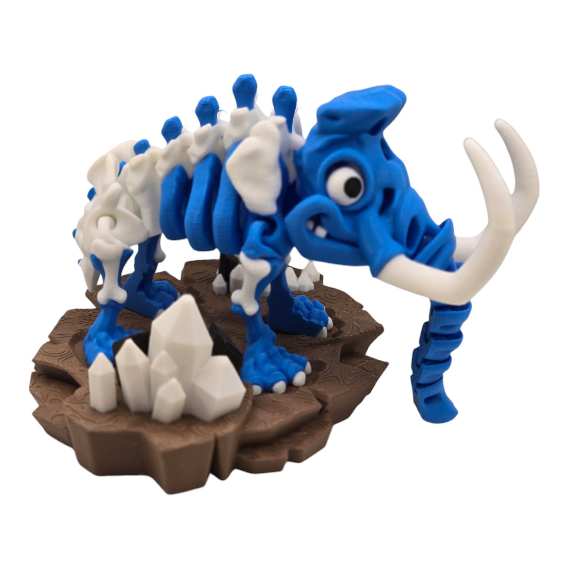 Mastodon Marvel: 3D Printed Prehistoric Skeleton by Flexi Factory - BLB3D Printing