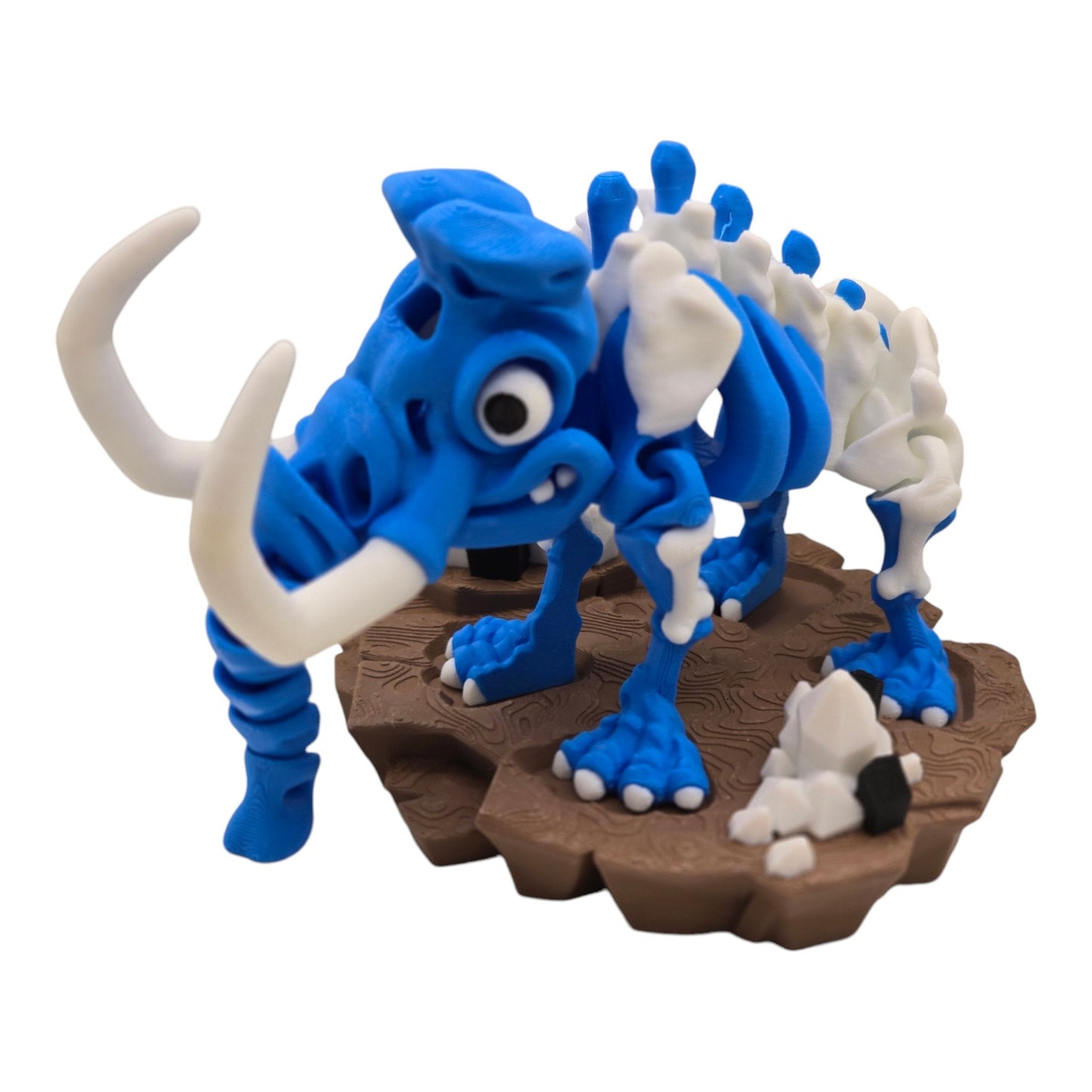 Mastodon Marvel: 3D Printed Prehistoric Skeleton by Flexi Factory - BLB3D Printing