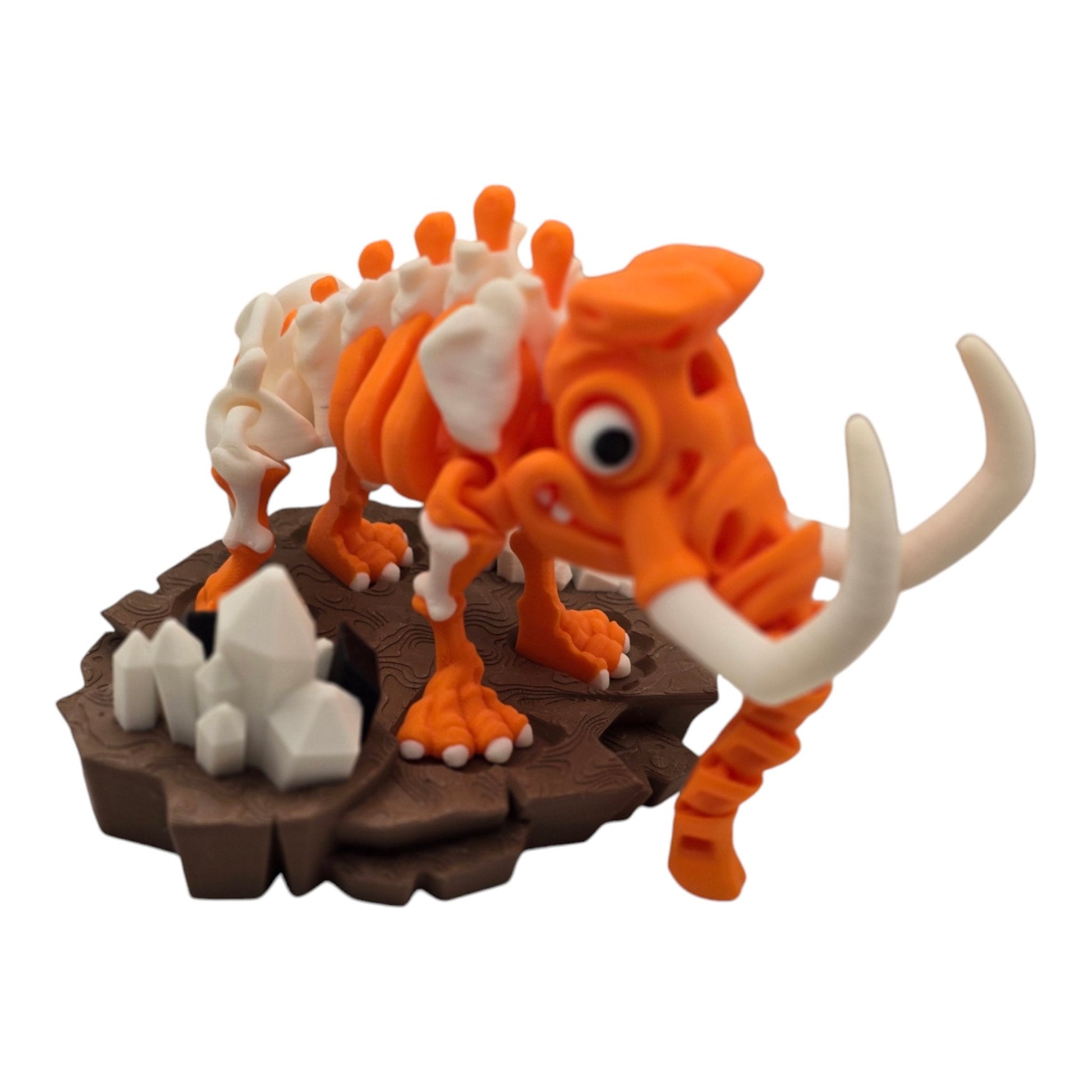 Mastodon Marvel: 3D Printed Prehistoric Skeleton by Flexi Factory - BLB3D Printing