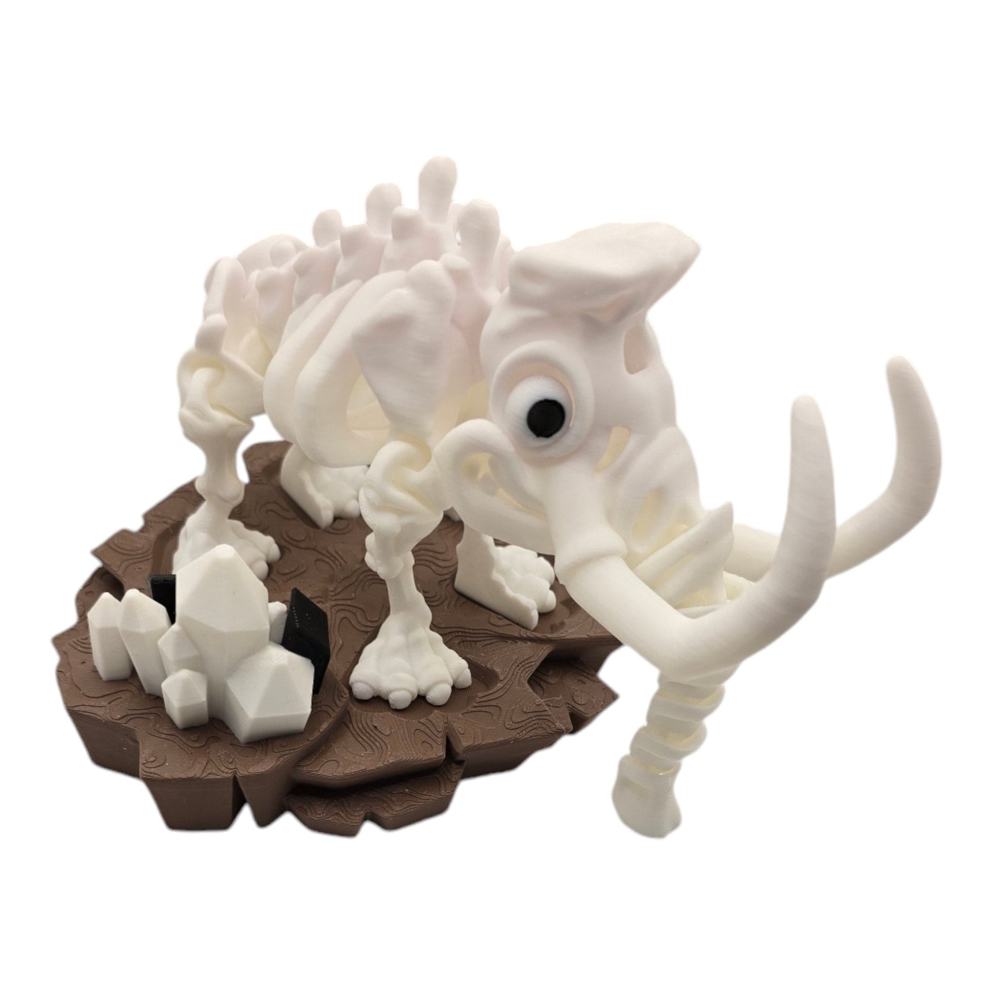 Mastodon Marvel: 3D Printed Prehistoric Skeleton by Flexi Factory - BLB3D Printing