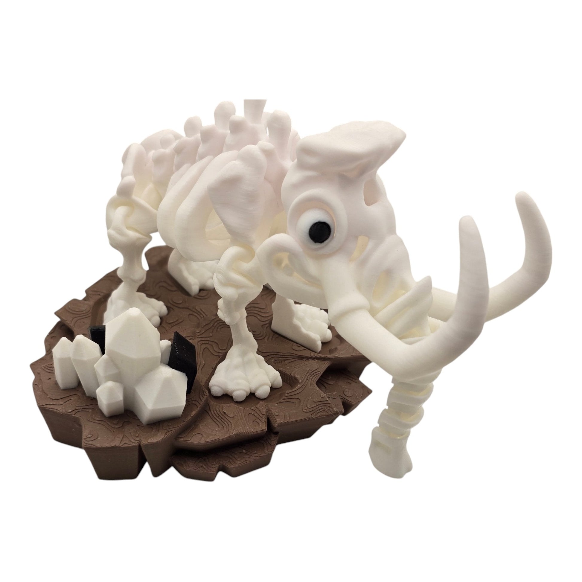 Mastodon Marvel: 3D Printed Prehistoric Skeleton by Flexi Factory - BLB3D Printing