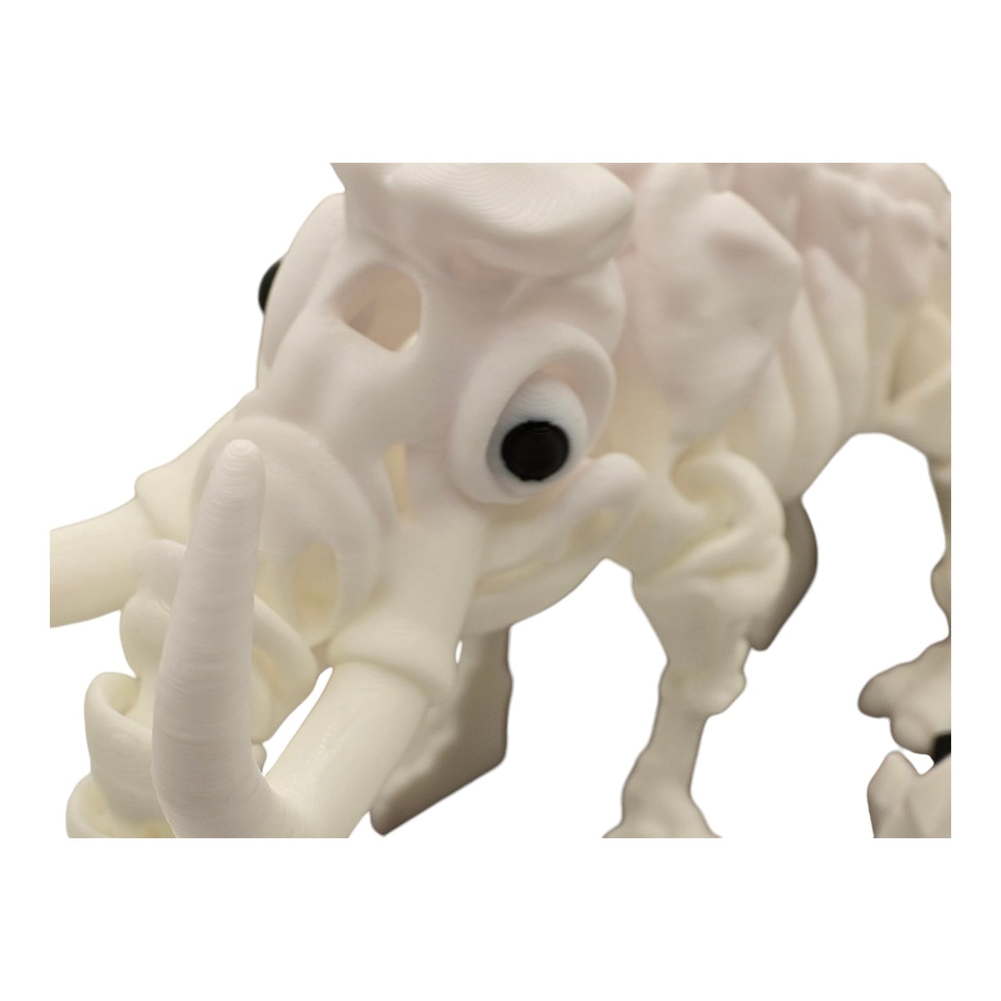 Mastodon Marvel: 3D Printed Prehistoric Skeleton by Flexi Factory - BLB3D Printing