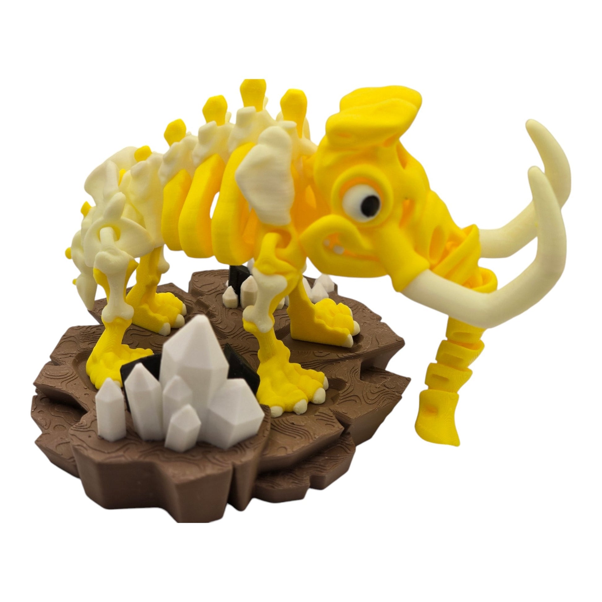 Mastodon Marvel: 3D Printed Prehistoric Skeleton by Flexi Factory - BLB3D Printing