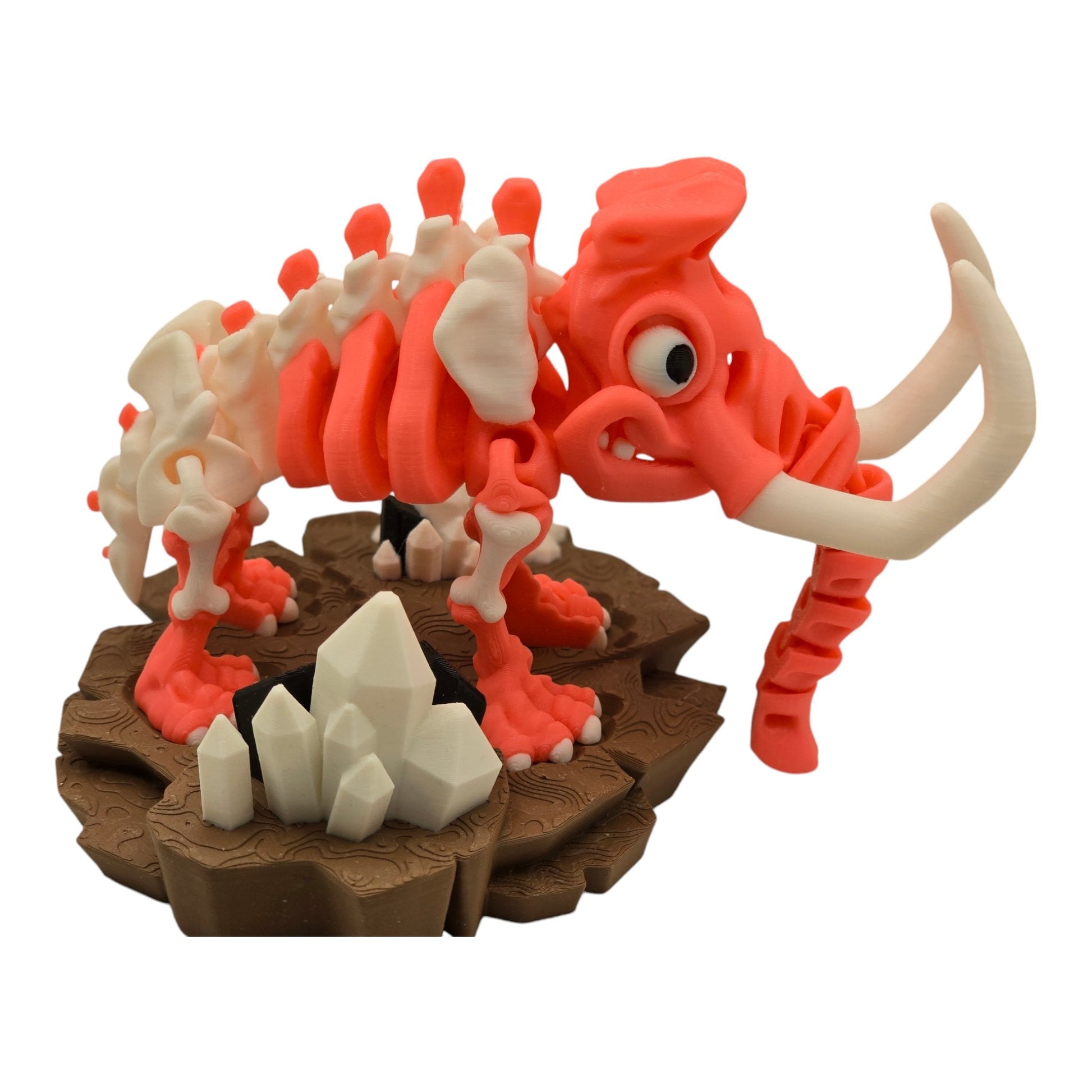 Mastodon Marvel: 3D Printed Prehistoric Skeleton by Flexi Factory - BLB3D Printing