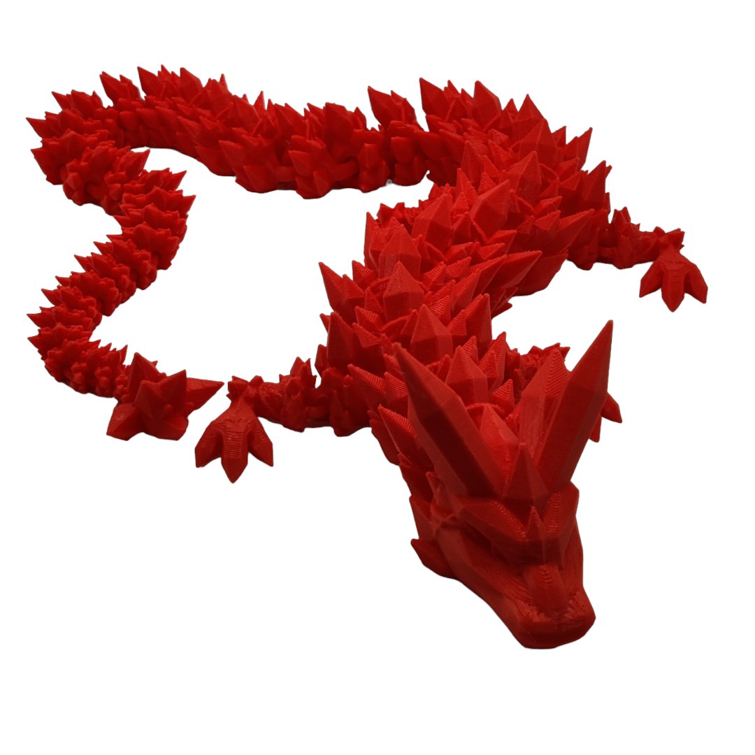 Miniature Crystal Dragon - BLB3D Printing