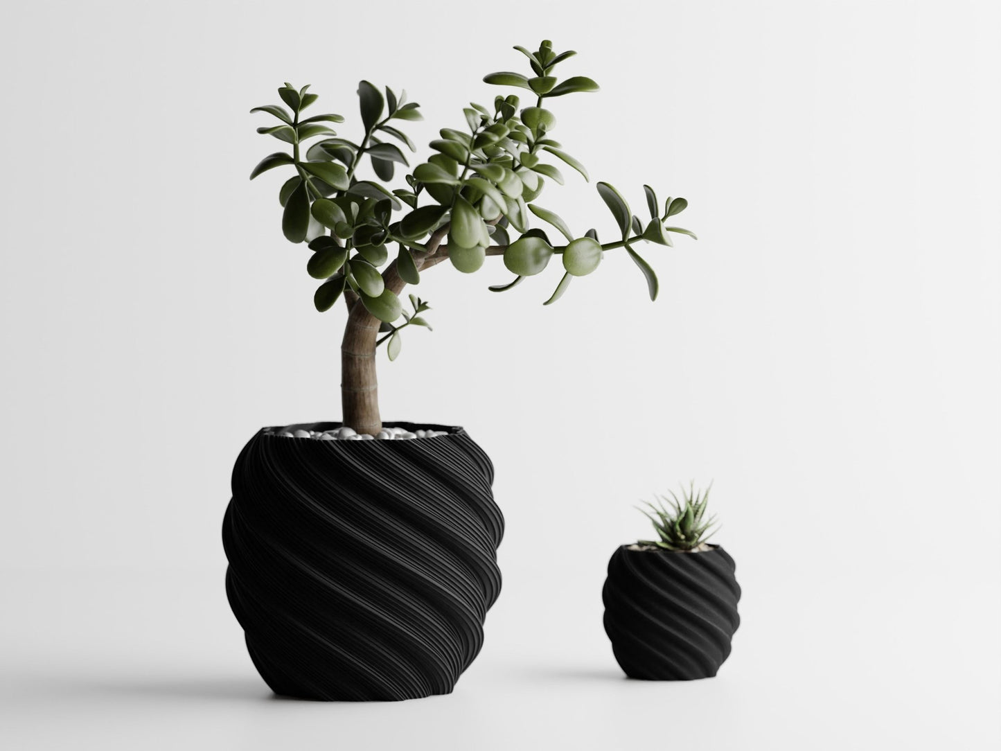 Ribbed Elegance Plant Pot - BLB3D Printing